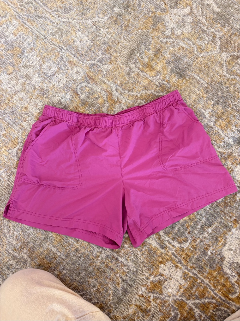 Columbia Magenta Pink Women’s Hiking Swim Athletic Sports Shorts Sandy River XL